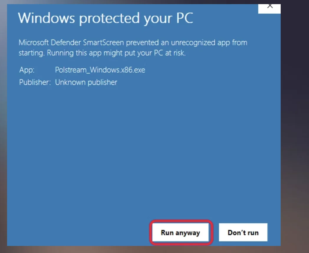 Uruchomienie instalatora